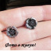 Серьги Подсолнухи