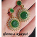 Серьги класса люкс Irida яркая