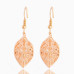 Серьги лист с кристаллами Magic jewelry 