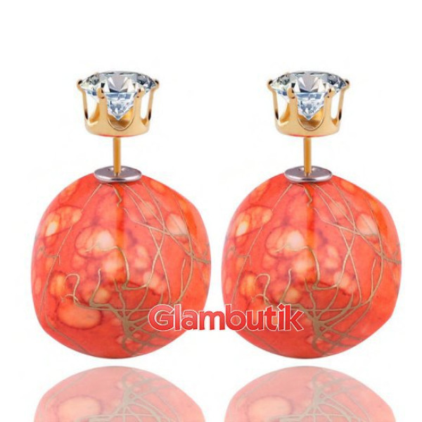 Серьги Кубики Tribale Fashion