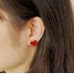Серьги Сердце Van Cleef