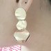 Серьги металлические 3 круга