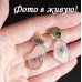 Прозрачные серьги Лексия