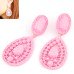 Сережки Рожева кюе чарівність – Glambutik