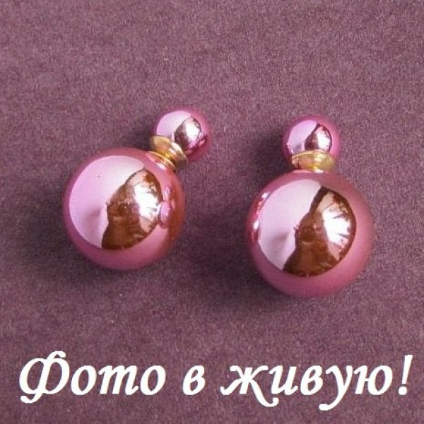 Серьги шарики Dior Праздничный блеск