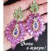 Стильные серьги Француаза