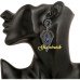 Серьги Электра синие – Glambutik