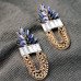 Массивные серьги с цепями Грёзы – Glambutik