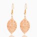 Серьги лист с кристаллами Magic jewelry 