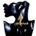 Стильные серьги Ажурные треугольники – Glambutik