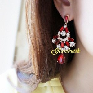 Массивные серьги Бьюти