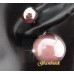 Серьги персиковые шарики Dior Омбре