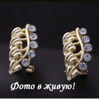 Серьги Мерцающий лавр