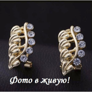 Серьги Мерцающий лавр