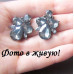 Серьги с кристаллами Джоан