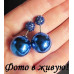 Серьги шарики Dior Роскошь электро