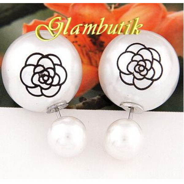 Серьги шарики Dior Розочка– Glambutik