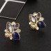 Серьги в стразах Илария