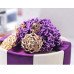 Серьги Роза CHANEL с кристаллами 