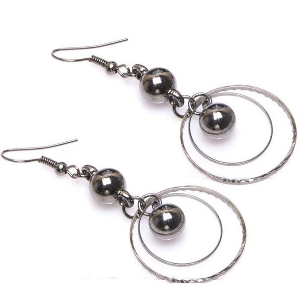 Серьги Игривые колечки