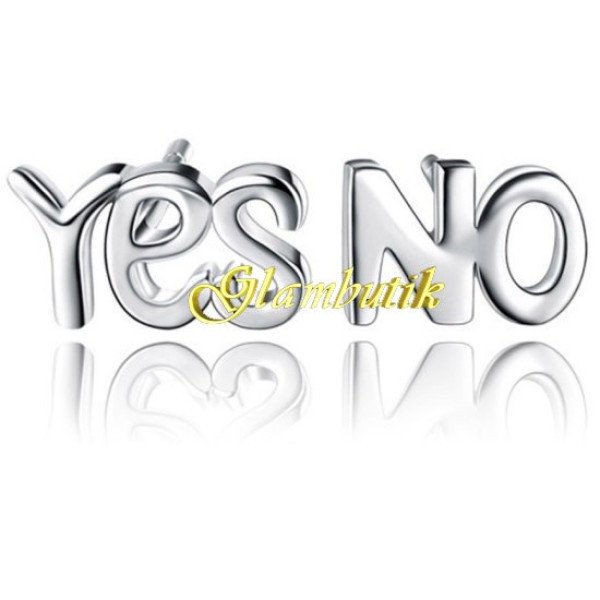 Серьги Yes-no