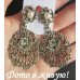 Серьги Винтажная паутинка – 6794
