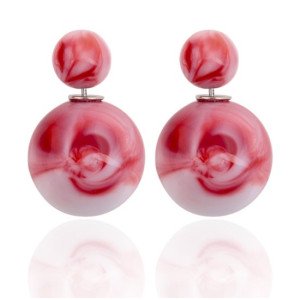 Серьги Мраморные шарики Dior