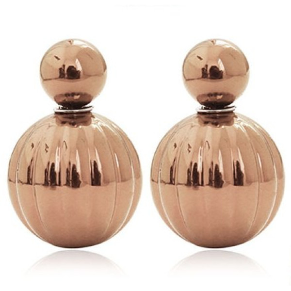 Серьги шарики Dior Диско в полоску
