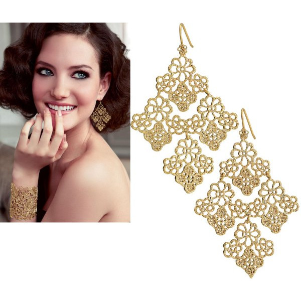 Серьги Утонченность ажура – Glambutik