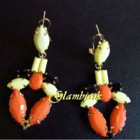 Яркие серьги Санни