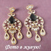 Сережки в стилі бароко Рена – Glambutik