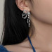 Сережки Метелики банти – 5129