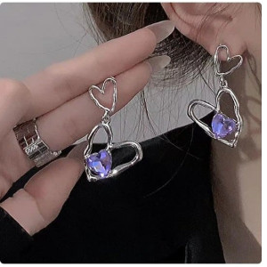 Сережки з серцями Дует 