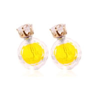 Серьги шарики Dior с цирконом Crystal