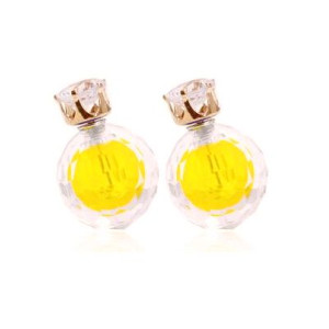Серьги шарики Dior с цирконом Crystal