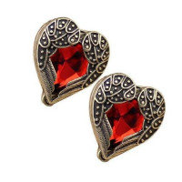 Серьги Ангельское сердце