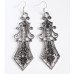 Серьги Серебристые скифские мотивы – Glambutik