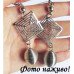 Серьги Грация ромбов – Glambutik