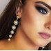 Длинные серьги Стильные жемчужины – 2707