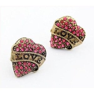 Серьги Любовь Betsey Johnson