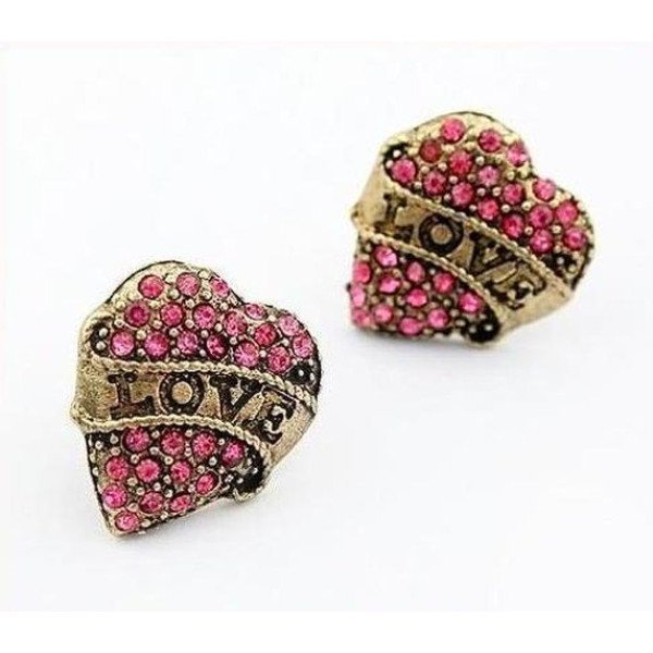 Серьги Любовь Betsey Johnson