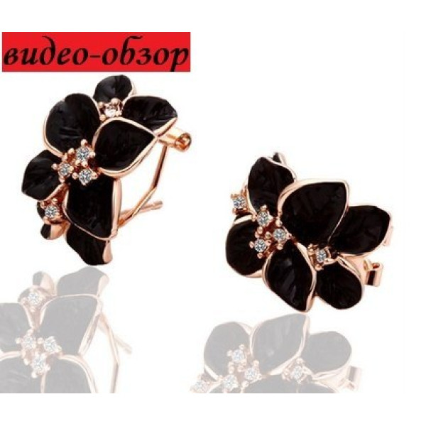 Серьги flowering – 3706