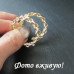 Серьги полукольца Цепи