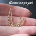 Серьги полукольца Мона