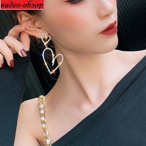 Вечірні сережки Серце