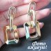 Крупные серьги цепи Дэнето