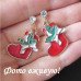 Серьги новогодние Сапожки