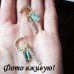Необычные серьги в стразах Миранда – 4551