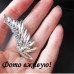 Серебристая каффа в стразах Сияние