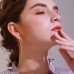 Длинные серьги буква D – 4555